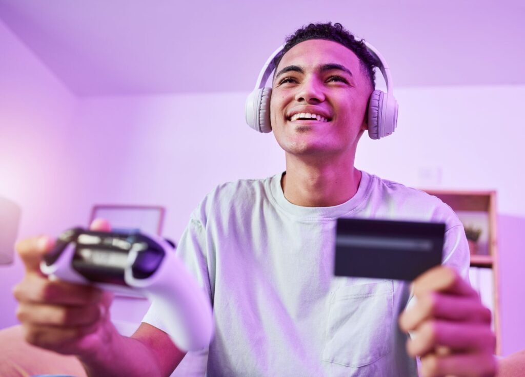promote gaming man